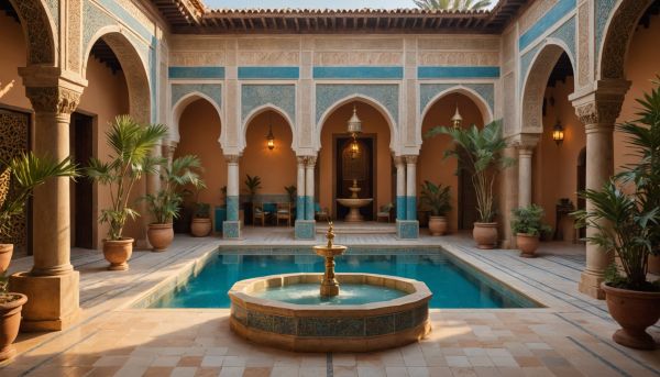 Séjournez dans un riad luxe à Mouassine pour une expérience authentique