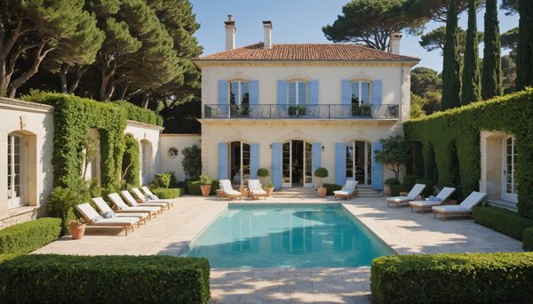 Acheter une maison à la baule : villas avec piscine et jardins