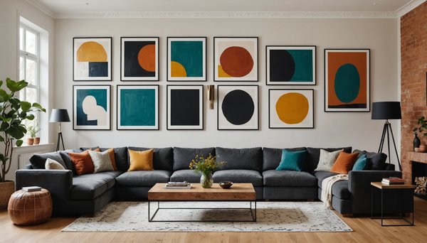 Les œuvres d'art au service de la décoration intérieure